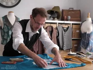Preview image for the video "Interview du Tailleur Mister Asticot, Sebastien Garzandat-Chaulacel".
