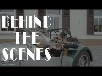 Preview image for the video "Coulisses d'une séance photo de couple Steampunk et Lotus Seven : suivez-nous".